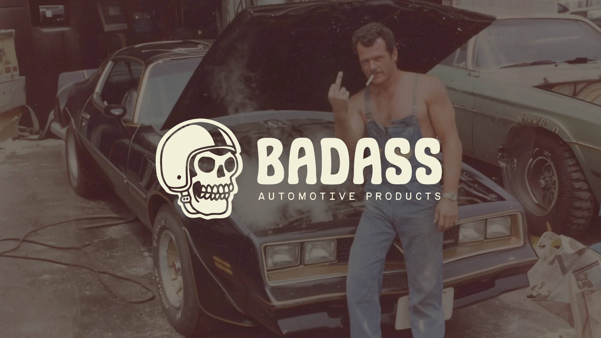 BADASS Automotive Parts: master hero composition.